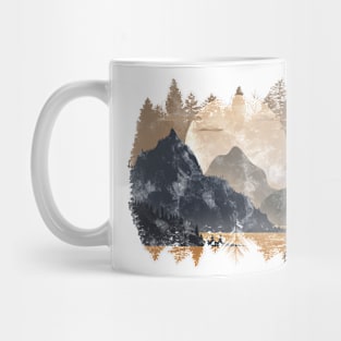 Late afternoon in the mountains Mug